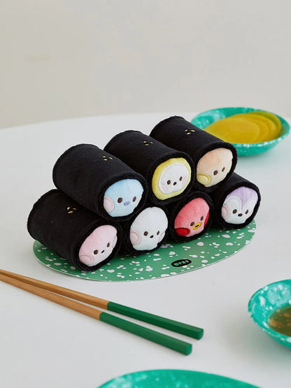 BTS - BT21 minini GIMBAP BUNSIK PLUSH SET