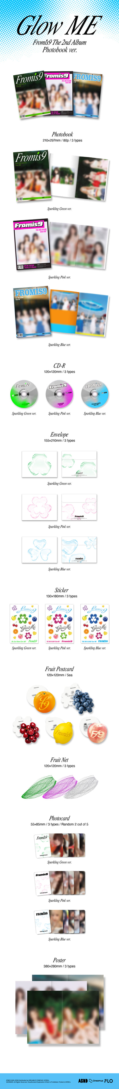 *PRE-ORDER* FROMIS_9 - Glow Me [Photobook Ver.]