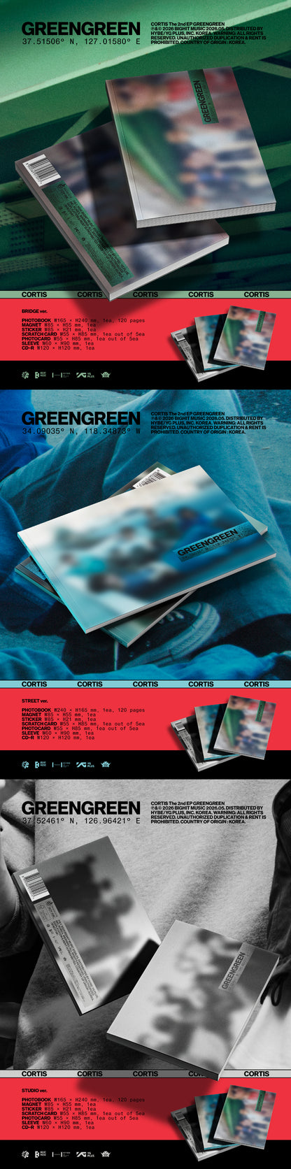 *PRE-ORDER* CORTIS - GreenGreen [Photobook Ver.]