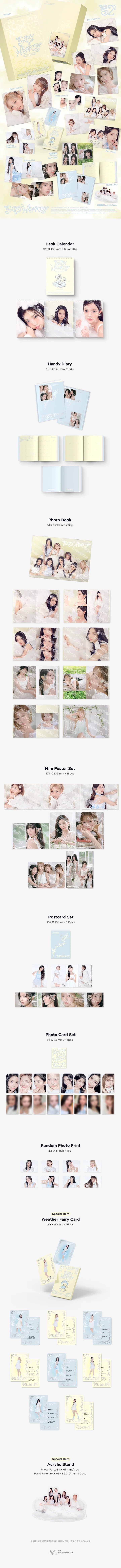 *PRE-ORDER* HEARTS2HEARTS - [2027 Season's Greetings] Fairy Hearts