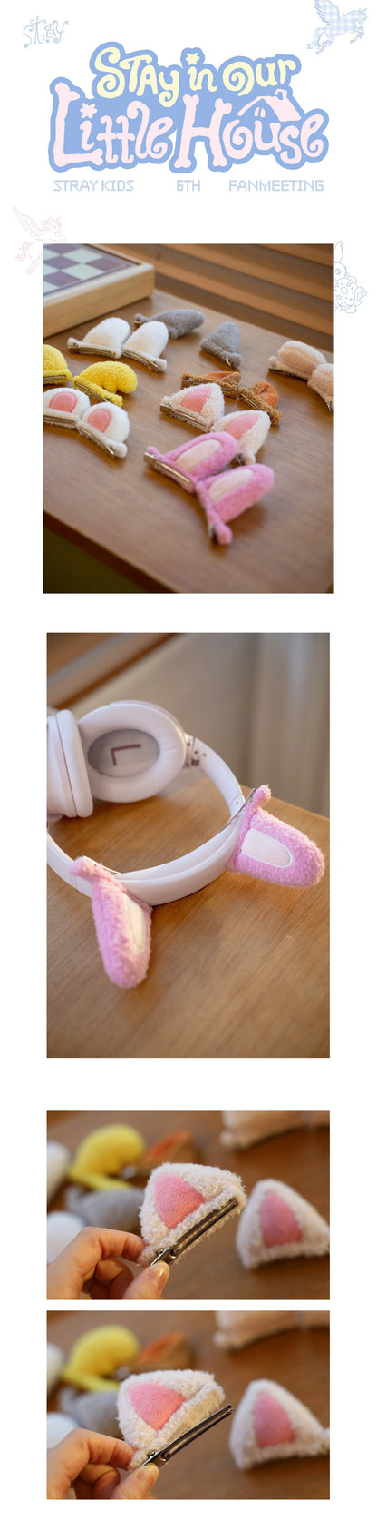 *PRE-ORDER* STRAY KIDS - [Stay In OUR Little House - 6th Fanmeeting MD] SKZOO Plush Hair Pin