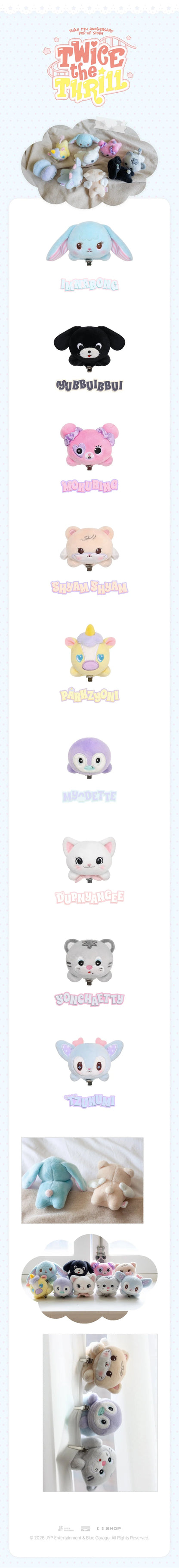 *PRE-ORDER* TWICE - [TWICE THE THRILL POP-UP MD] Hair Pin
