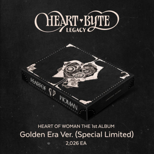 *PRE-ORDER* HEART OF WOMAN - Heart Byte: Legacy (Special Limited Golden Era Ver.)