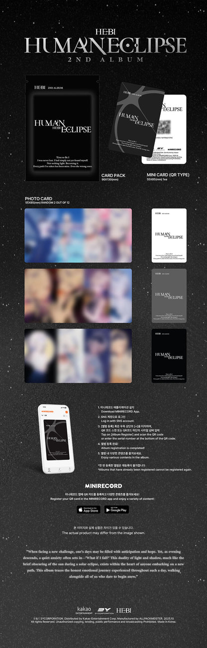 *PRE-ORDER* HEBI - Human Eclipse (Poca Pack Ver.)