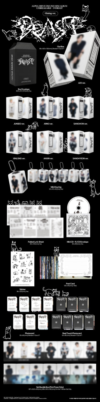 *PRE-ORDER* ALPHADRIVEONE - Unbreakable: Beast [Hissing Ver.]