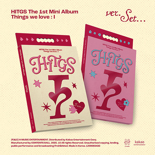 *PRE-ORDER* HITGS - Things We Love: I