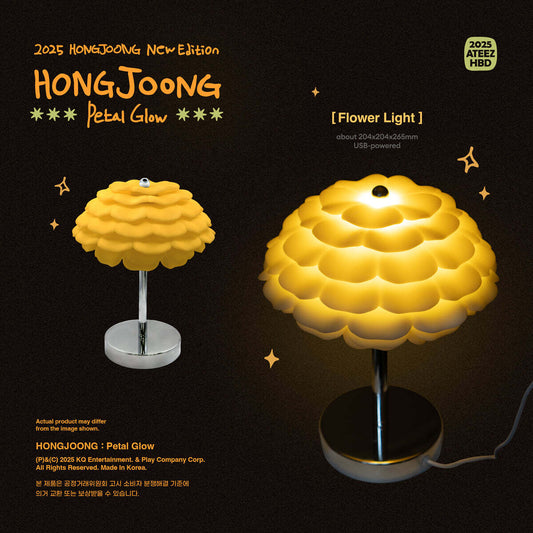 *PRE-ORDER* ATEEZ HONGJOONG - [HBD MD] Hongjoong Petal Glow Flower Light