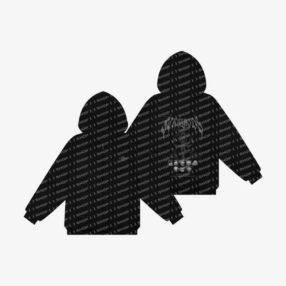 *PRE-ORDER* STRAY KIDS - World Tour <'dominATE' Japan> Evil SKZOO Zip Up Hoodie