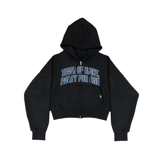 ATEEZ - [8ROOM 7th Anniversary Pop-Up MD] Crop Zip-Up Hoodie