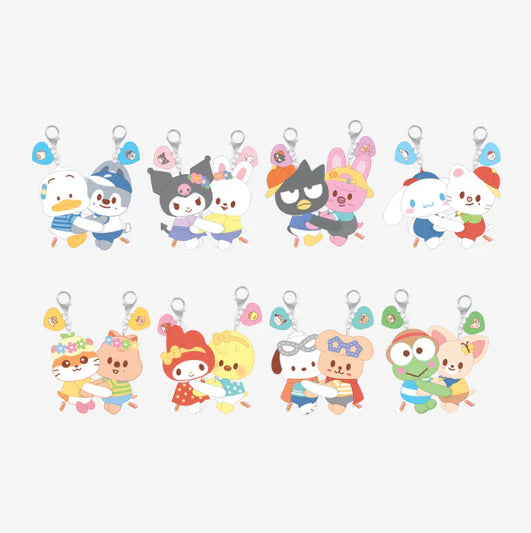 *PRE-ORDER* STRAY KIDS - [SKZOO x Sanrio Official Character MD] Hug Plush Keyring