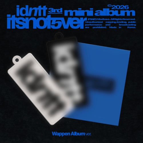 *PRE-ORDER* IDNTT - itsnotover [Wappen Ver.]