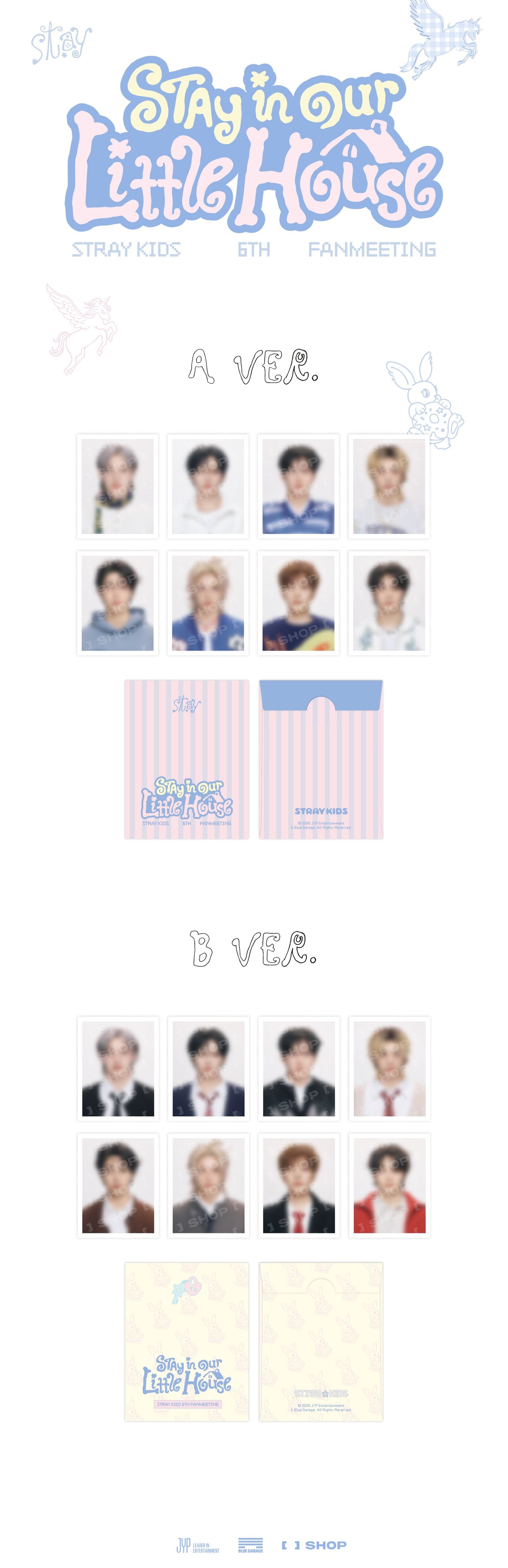 *PRE-ORDER* STRAY KIDS - [Stay In OUR Little House - 6th Fanmeeting MD] ID Photo Set