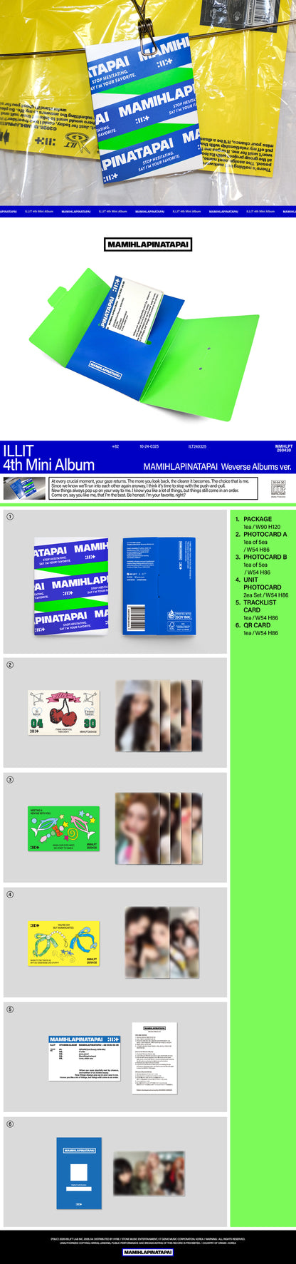 ILLIT - Mamihlapinatapai [Weverse Ver.]
