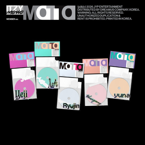 *PRE-ORDER* ITZY - Motto [Member Ver.]