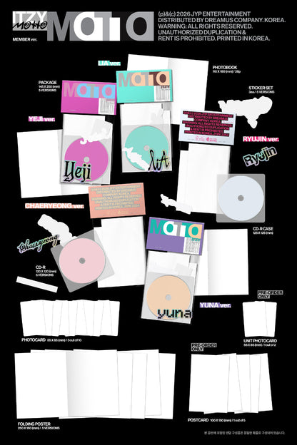 *PRE-ORDER* ITZY - Motto [Member Ver.]
