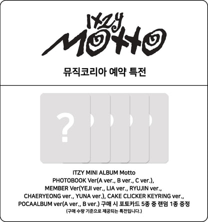 *PRE-ORDER* ITZY - Motto [Poca Ver.]