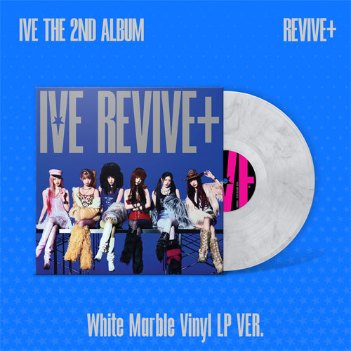 *PRE-ORDER* IVE - REVIVE+ (2nd Studio Album) [White Marble Vinyl LP Ver.]