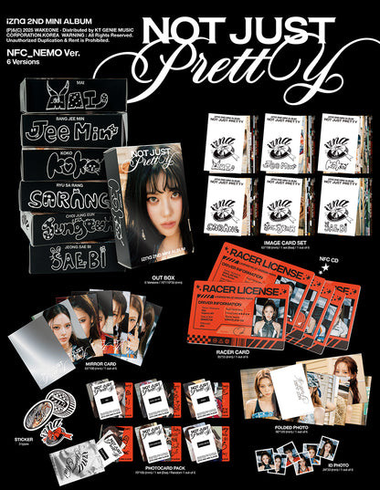 *PRE-ORDER* IZNA - Not Just Pretty (2nd Mini Album) [NFC_Nemo Ver.]