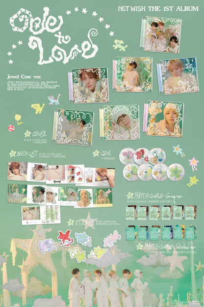 NCT WISH - Ode To Love [Jewel Case Ver.]