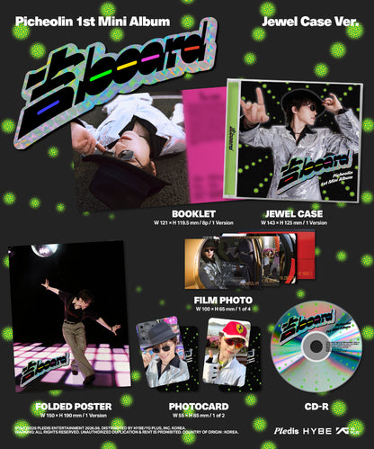 *PRE-ORDER* PICHEOLIN - 吉BOARD [Jewel Ver.]