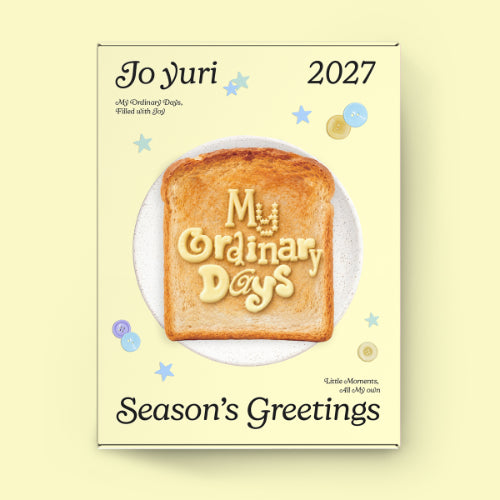 *PRE-ORDER* JO YURI - [2027 Season's Greetings] 'My Ordinary Days'