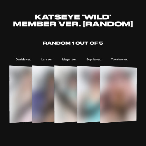 *PRE-ORDER* KATSEYE - Wild [Member Ver.] + POB