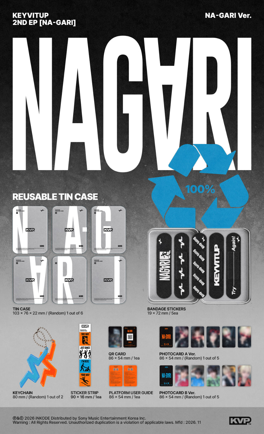 *PRE-ORDER* KEYVITUP - Na-Gari [Na-Gari Ver.]