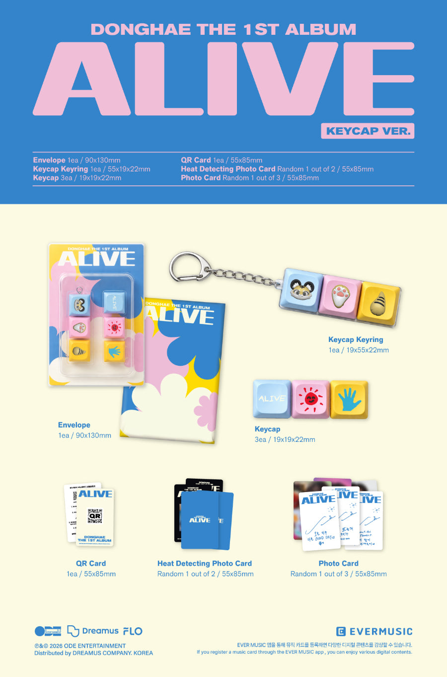 *PRE-ORDER* Donghae - Alive [Keycap Ver.]