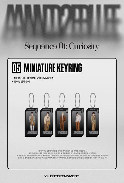 *PRE-ORDER* AND2BLE - [SEQUENCE 01: CURIOSITY POP UP OFFICIAL MD] Miniature Keyring
