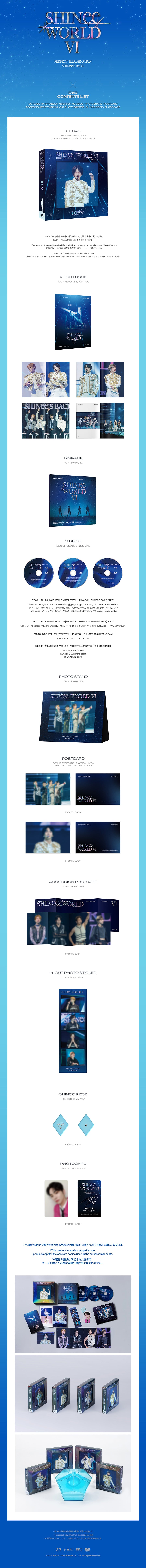 SHINEE - World VI [Perfect Illumination: Shinee's Back] DVD