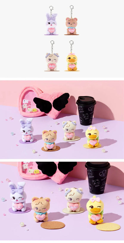 BLACKPINK - [DEADLINE WORLD TOUR MD] Character Magnetic Plush Keyring