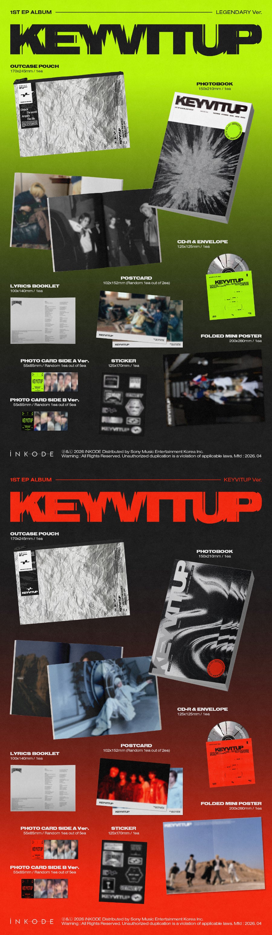 *PRE-ORDER* KEYVITUP - Keyvitup [Photobook Ver.]