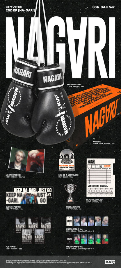 *PRE-ORDER* KEYVITUP - Na-Gari [Ssa-Gaji Ver.]