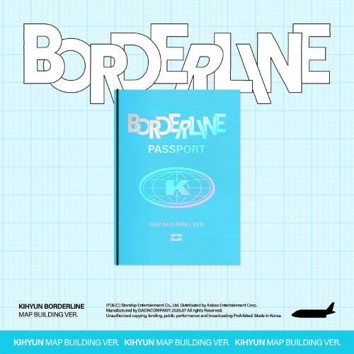 *PRE-ORDER* KIHYUN - Borderline [Map Building Ver.]