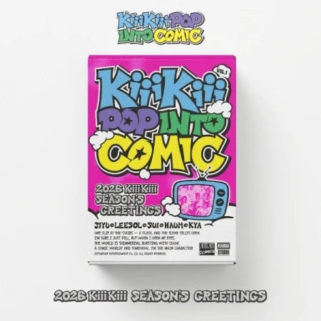 KiiiKiii - 'Pop into Comic' 2026 Seasons Greetings