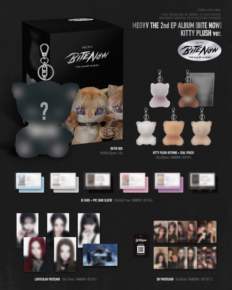 *PRE-ORDER* MEOVV - BITE NOW (2nd Mini Album) [Kitty Plush Ver.]