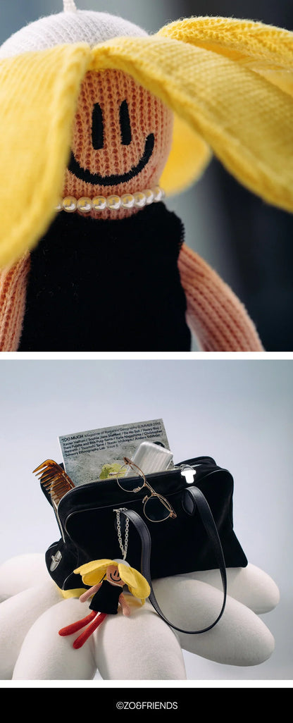 BigBang G-Dragon - ZO&FRIENDS [ZOAful Winter Pop-Up MD] A&NE Knitted Keyring