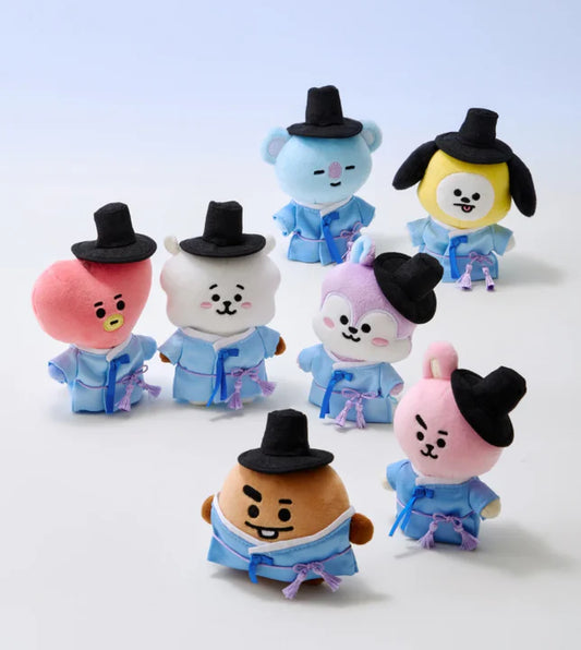 *PRE-ORDER* BTS BT21 - K-Seonbi Plush Doll Keyring