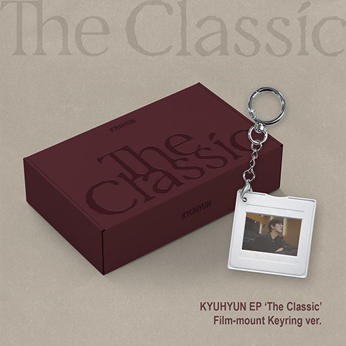 *PRE-ORDER* SUPER JUNIOR KYUHYUN - The Classic [Film-Mount Keyring Ver.]