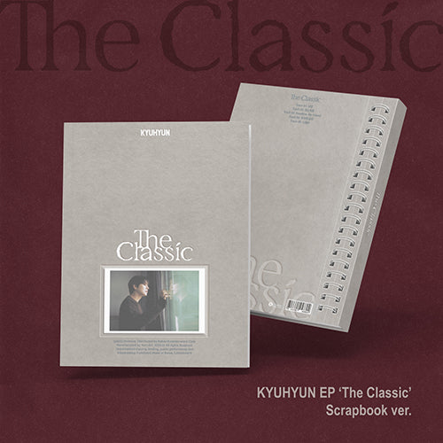 *PRE-ORDER* SUPER JUNIOR KYUHYUN - The Classic [Scrapbook Ver.]