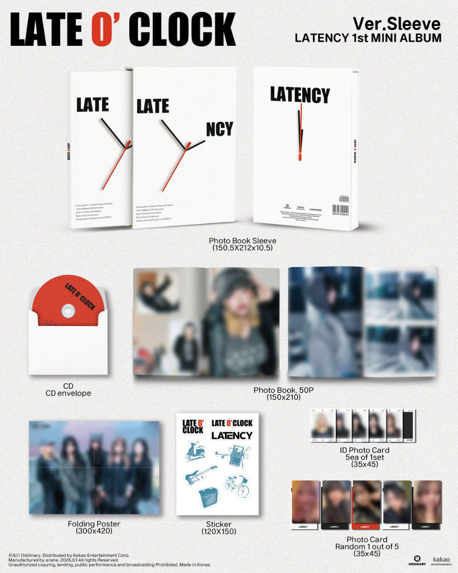 Latency - Late O'Clock [Sleeve Ver.]