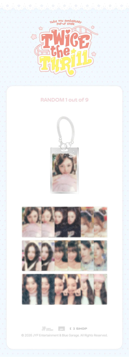 *PRE-ORDER* TWICE - [TWICE THE THRILL POP-UP MD] Secret Lenticular Keyring