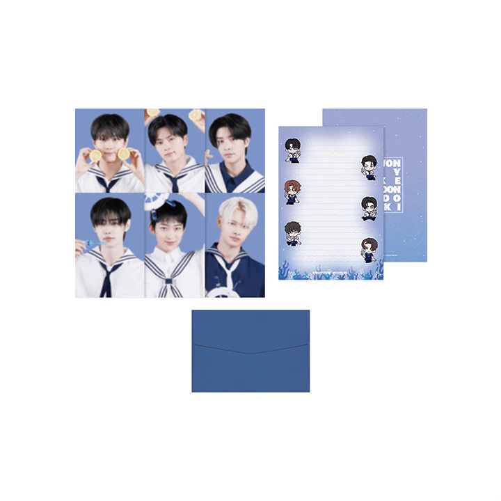 *PRE-ORDER* ENHYPEN - [SAILOR ENHYPEN WORLD OFFICIAL MD] Postcard & Letter Set