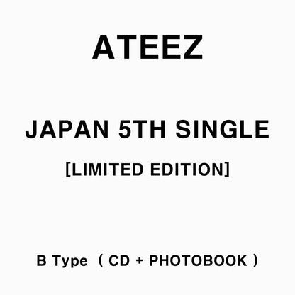 *PRE-ORDER* ATEEZ - TBD (5th Japanese Single) + POB