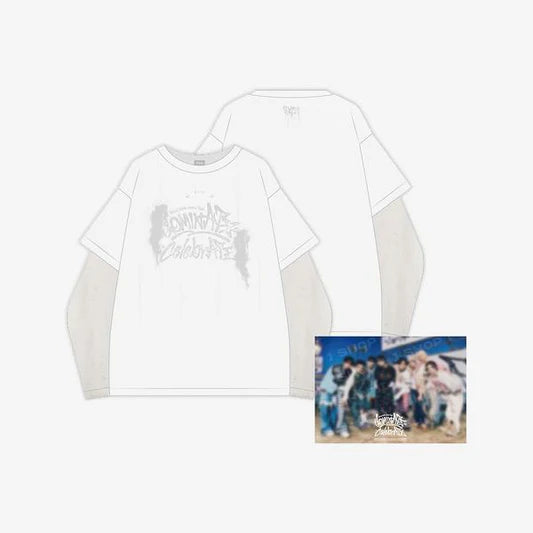 STRAY KIDS - [Dominate: Celebrate World Tour Official MD] Layered Long Sleeve Shirt