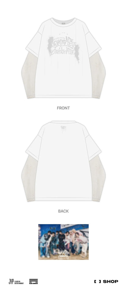STRAY KIDS - [Dominate: Celebrate World Tour Official MD] Layered Long Sleeve Shirt