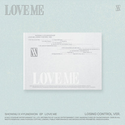 SHOWNU X HYUNGWON - LOVE ME (2nd Mini Album) [Losing Control Ver.]