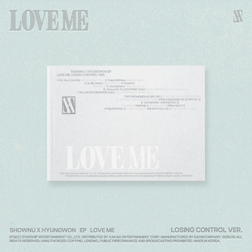 SHOWNU X HYUNGWON - LOVE ME (2nd Mini Album) [Losing Control Ver.]