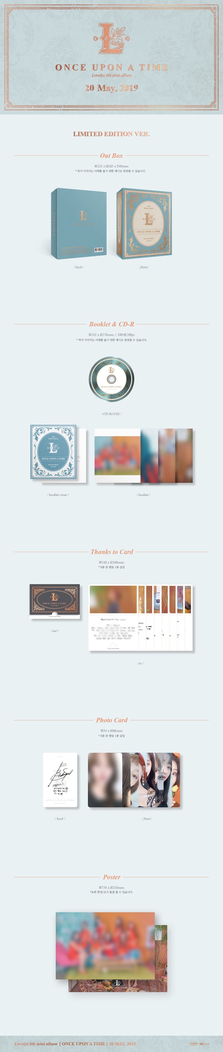 Lovelyz - Once Upon A Time [Limited Ver.]