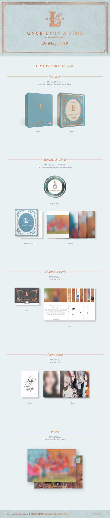 Lovelyz - Once Upon A Time [Limited Ver.]